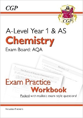 17-CHEMISTRY A LEVEL AQA YEAR 1 & AS EXAM PRACTICE WORKBOOK - INCLUDES ANSWERS CAQ51