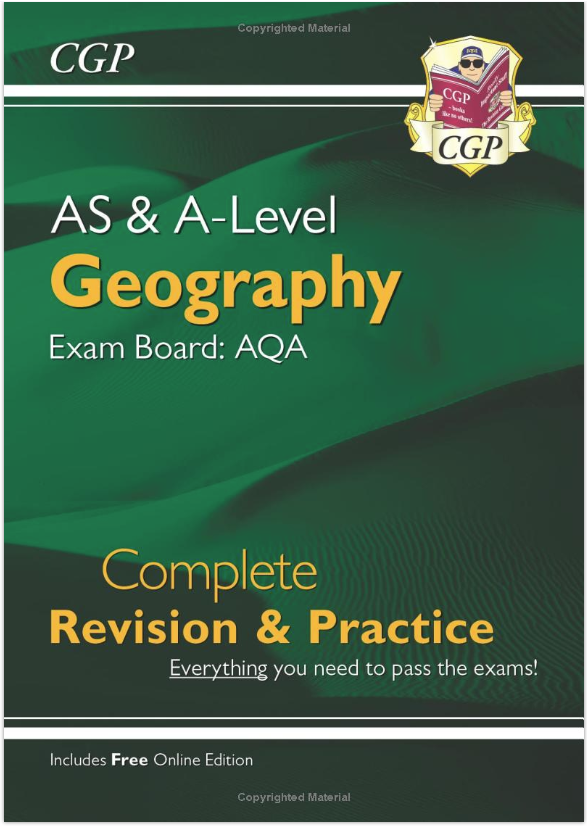 43 GEOGRAPHY CGP AS & A LEVEL COMPLETE REVISION AND PRACTICE
